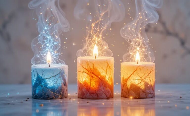 Sparkspitter candle